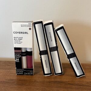 Covergirl Outlast Lip Bundle Set of 4 NEW